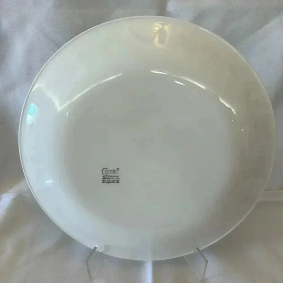 Vintage Corelle Ribbon Bouquet Dinner Plate - Picture 2 of 2